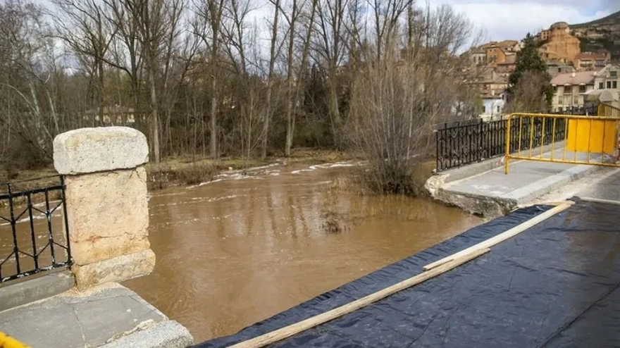 Desalojo en San Esteban de Gormaz