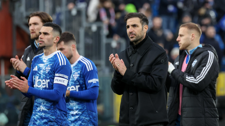 Cesc Fábregas, entrenador del Como