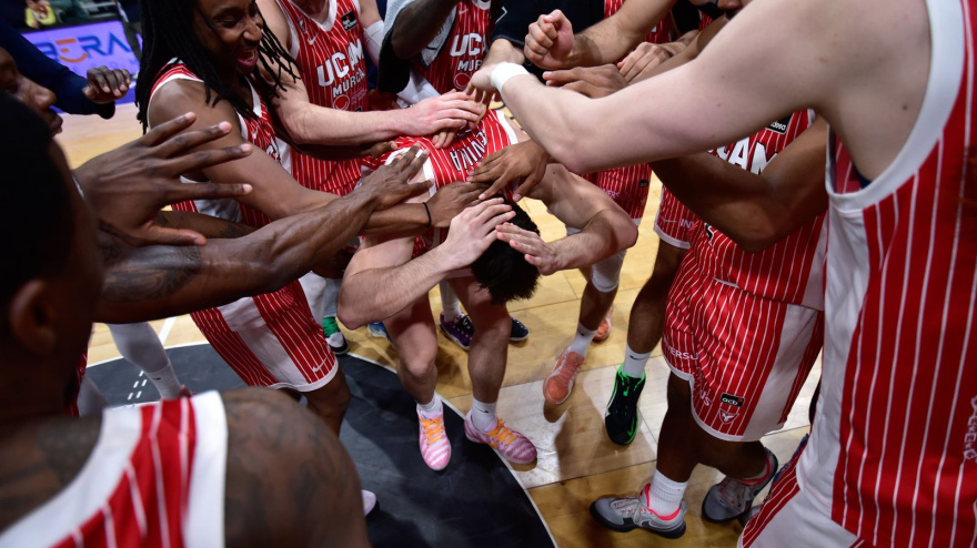 UCAM Murcia llega dominando a la Copa