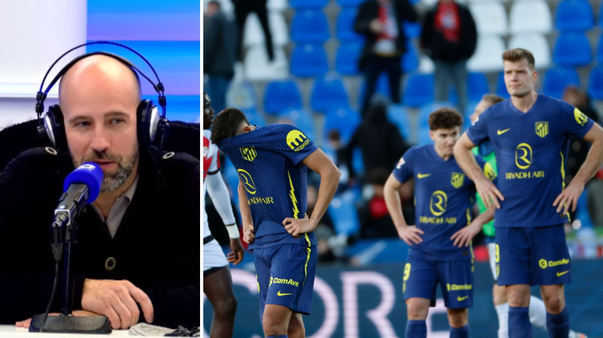 El enfado de Gonzalo Miró tras la derrota del Atlético ante el Rayo