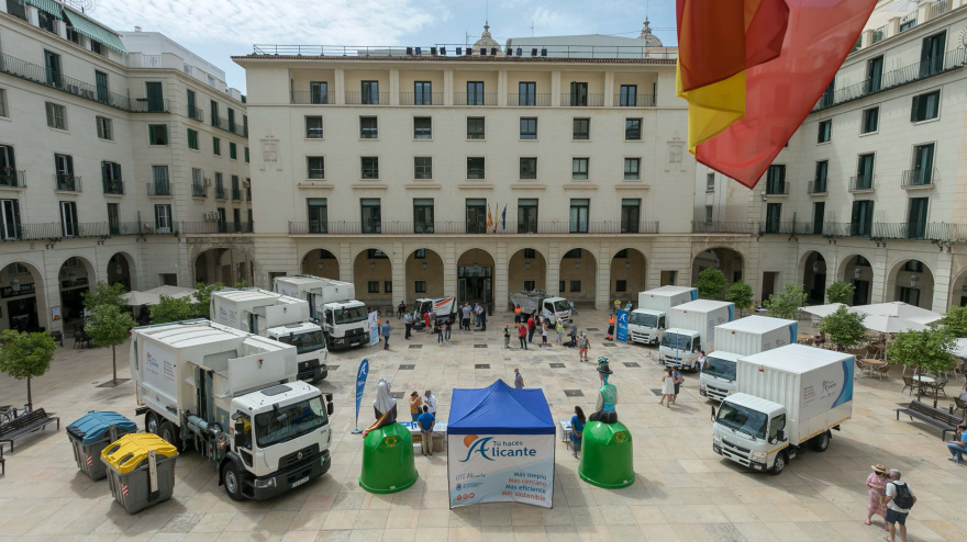 El reciclaje en Alicante crece más del 200% en una década
