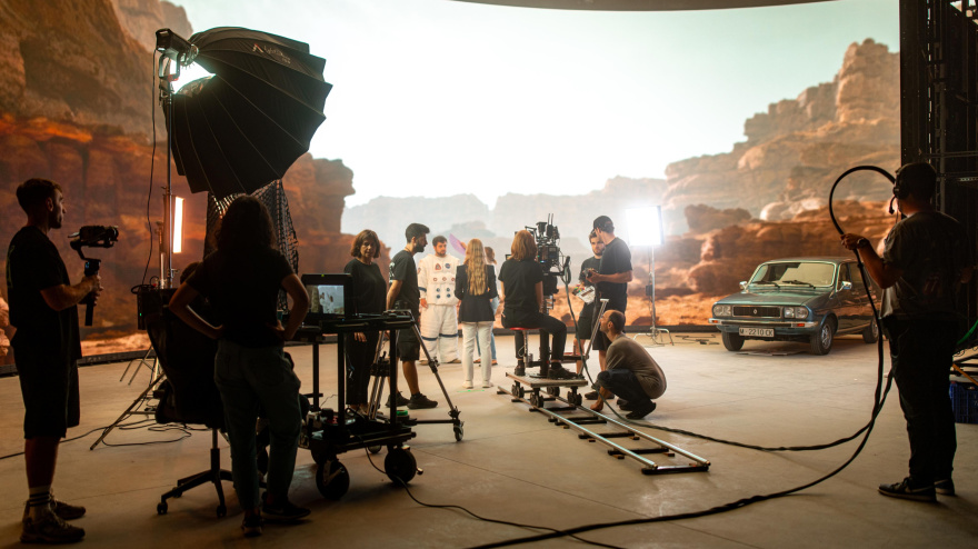 Coruña Estudo Inmersivo, plató virtual de A Coruña