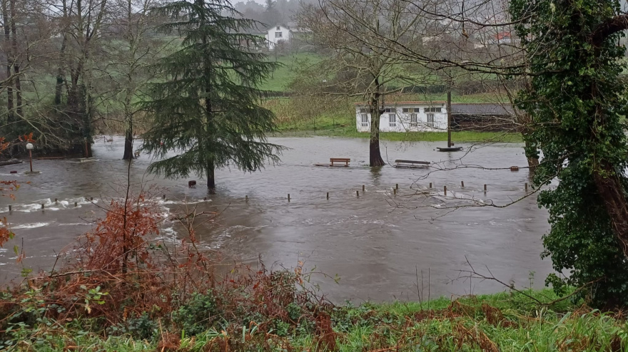 La crecida es muy importante