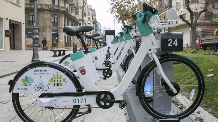 Bicicleta eléctrica de alquiler