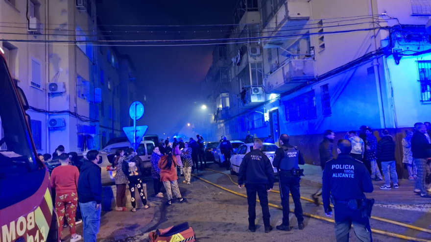 Alicante garantiza asistencia social inmediata tras el siniestro