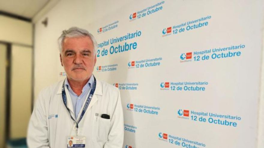 Juan F. Delgado, cardiólogo del Hospital Universitario 12 de Octubre