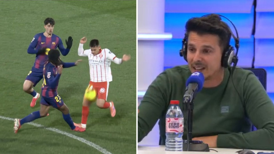 Pisotón a Koundé e Isaac Fouto