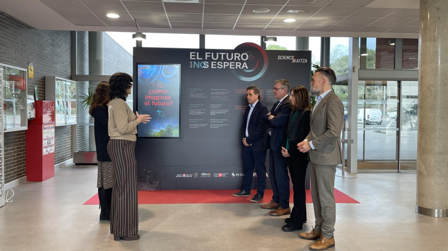 Exposición en la UPNA en Tudela