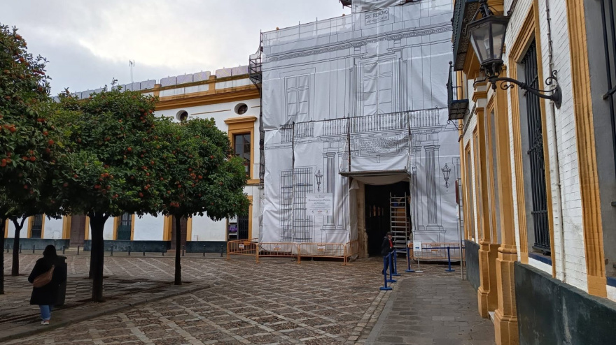 Patio de Banderas de Sevilla
