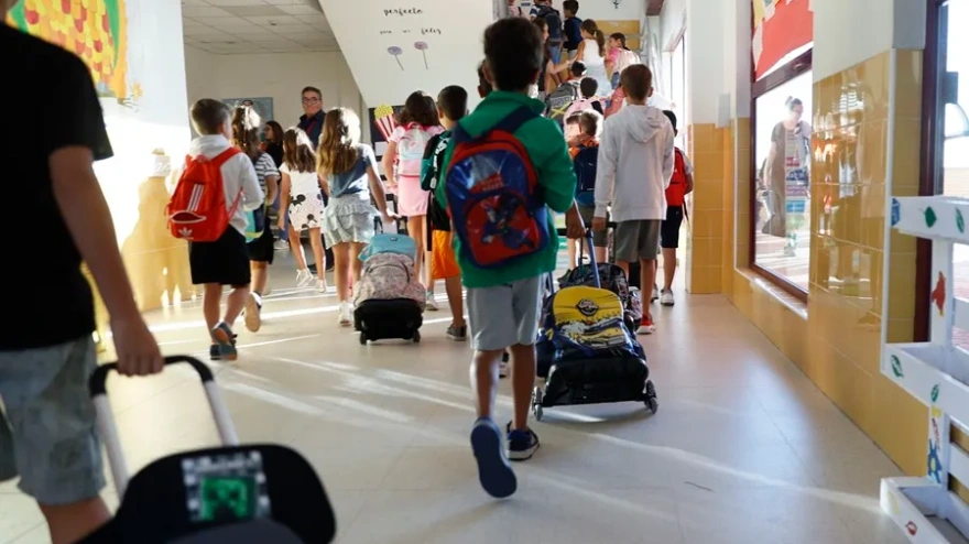 Alumnos de un colegio