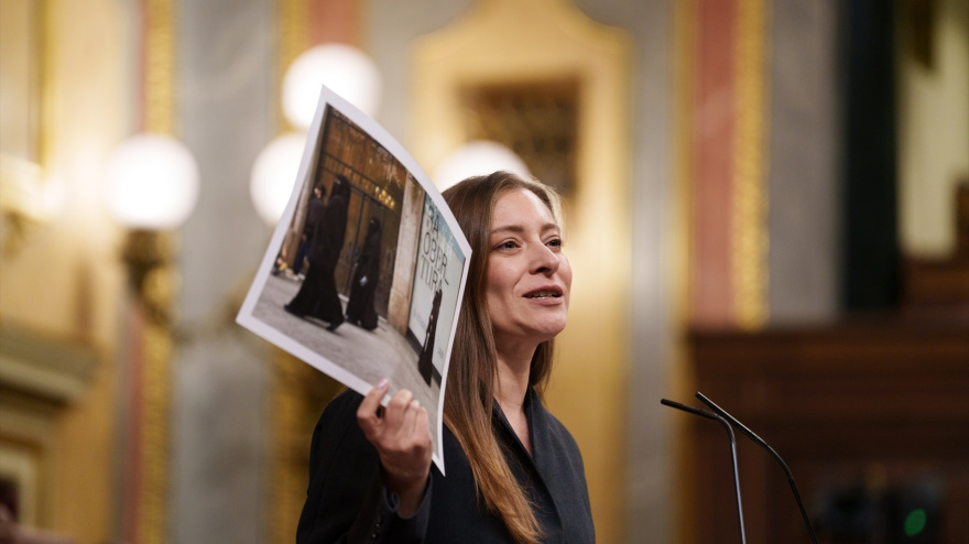 Ester Muñoz en el Congreso
