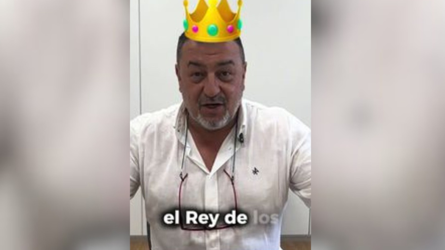 Javier del Rey, experto en empleo en su video de TikTok