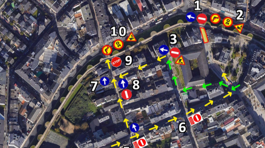 Plan de tráfico San Fernando