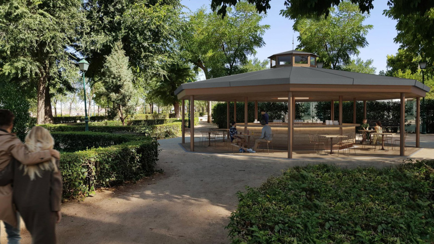 11/04/2024 Foto del proyecto en el parque de La Vega.POLITICA PSOE