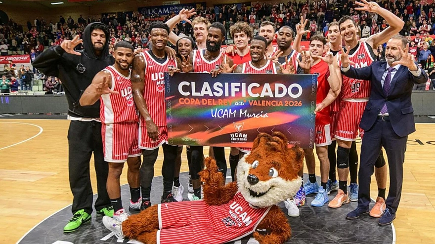 UCAM Murcia afronta su cuarta Copa del Rey
