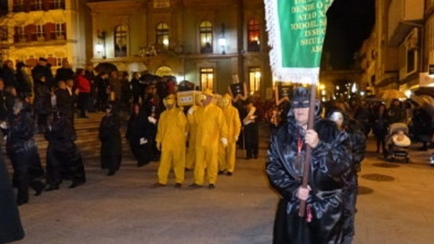 Entierro de la sardina en Lugo