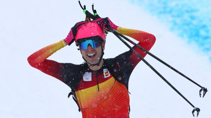 Oriol Cardona ha conseguido en segundo oro en unos JJOO de invierno