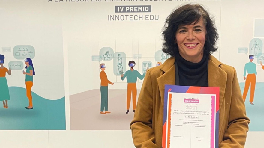 Ana Hernández Revuelta, profesora del IES Julio Verne de Leganés