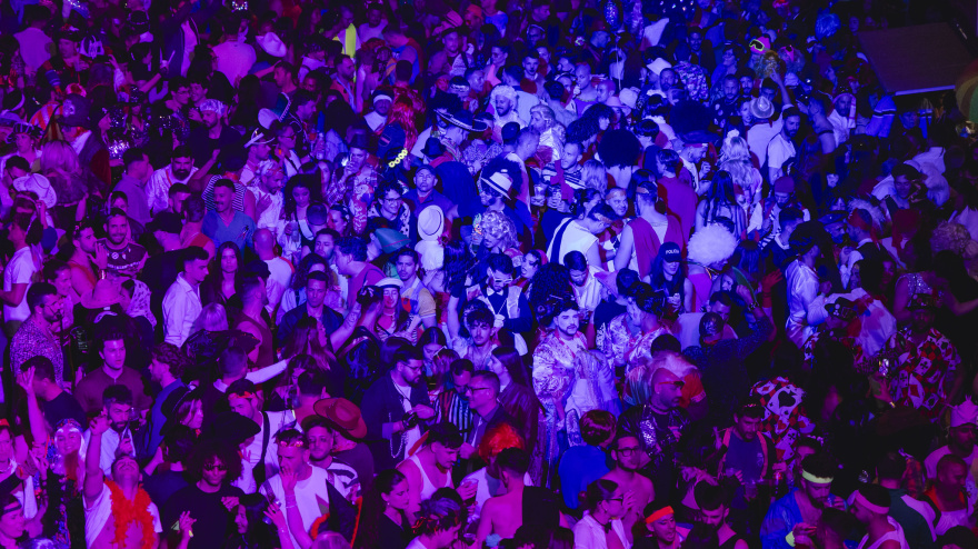 Noche de Carnaval en Las Palmas de Gran Canaria