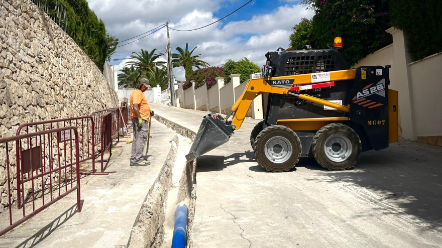 Teulada Moraira moderniza su red de saneamiento con una inversión de un millón de euros