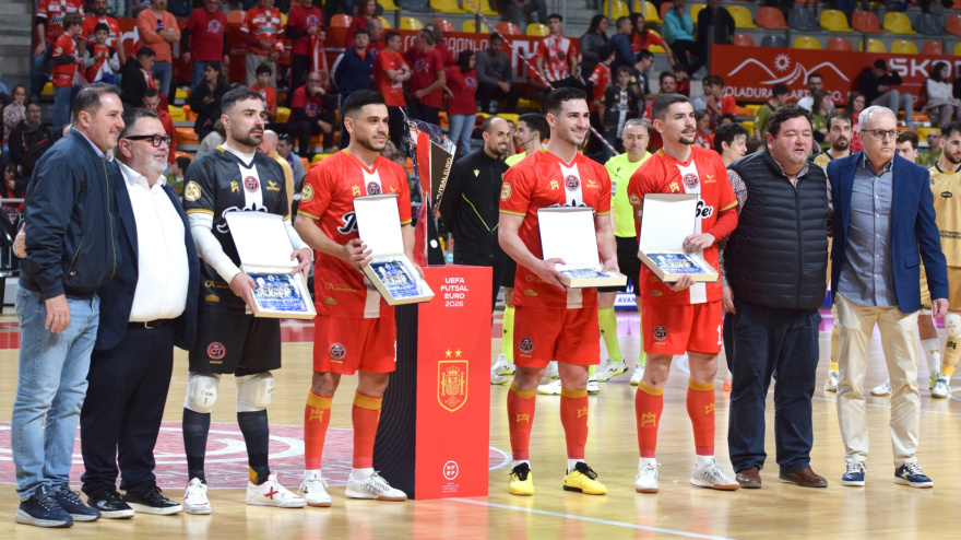 Mellado tras conseguir la Eurocopa