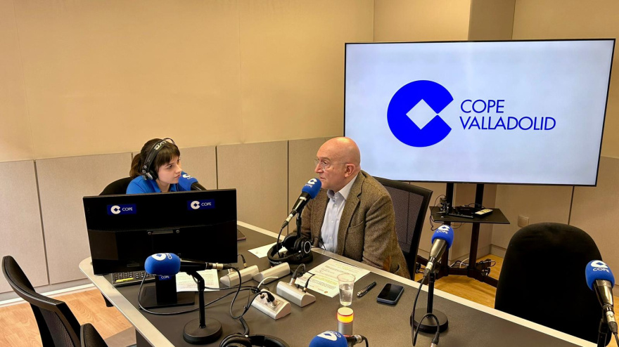 El alcalde de Valladolid, Jesús Julio Carnero viene a los estudios de COPE para hablar de las últimas novedades en la provincia