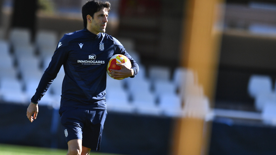 Íñigo en la sesión de trabajo