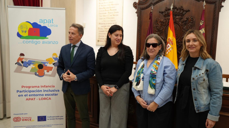 Presentación del proyecto de inclusión escolar para alumnos con discapacidad de APAT