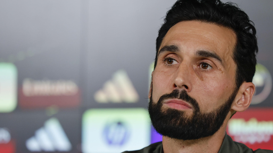 Arbeloa durante la rueda de prensa previa al Osasuna - Real Madrid