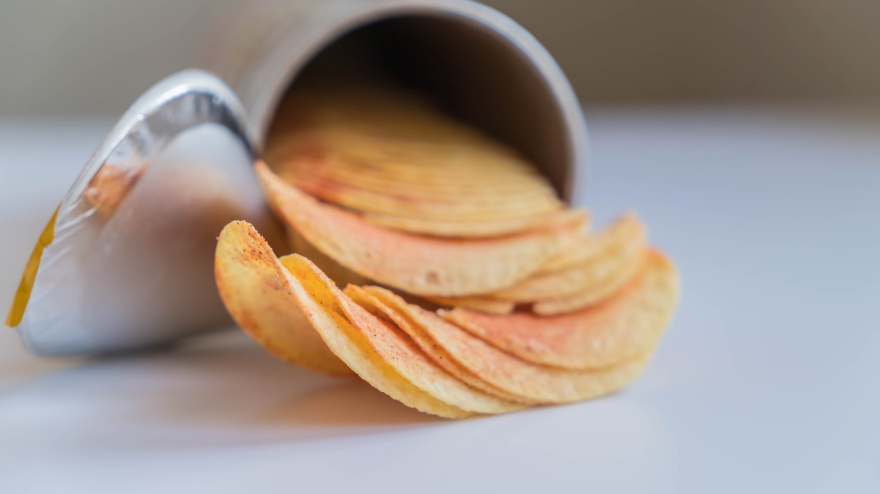 patatas fritas de bolsa