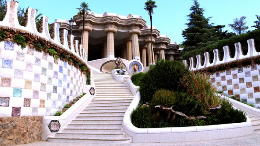 La Sala Hipòstila del Parc Güell de Barcelona