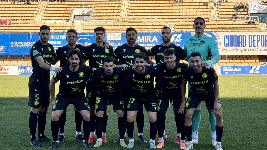 Alineación del Extremadura ante el Xerez Deportivo, este domingo