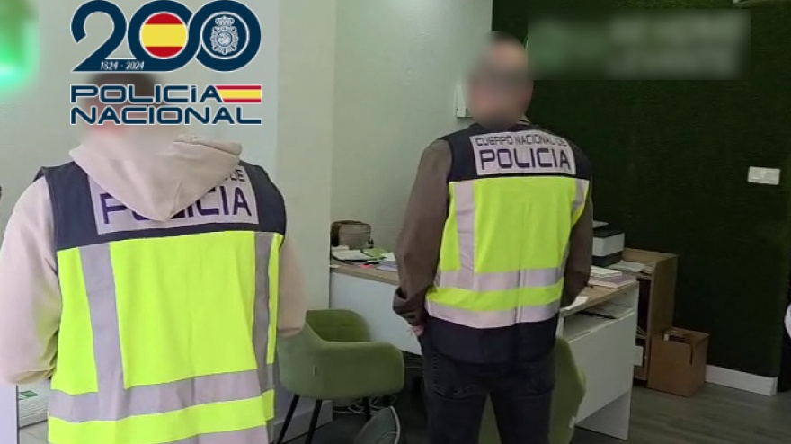La operación policial ha permitido la detención de cuatro personas