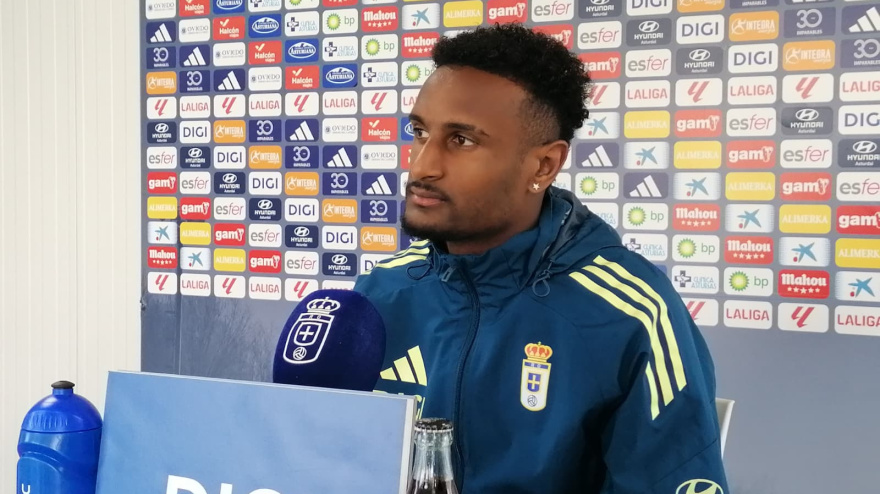 Hassan, jugador del Real Oviedo