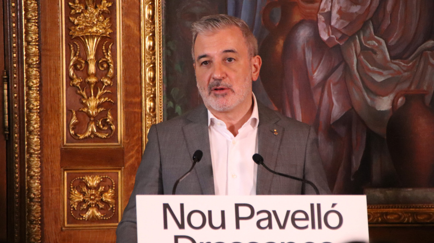 L'alcalde Collboni a roda de premsa