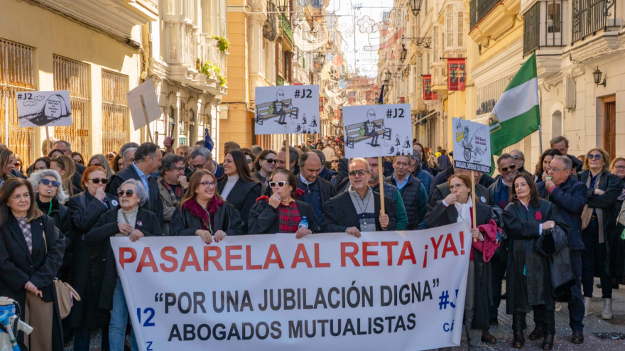 Carmen Leal, abogada y portavoz del movimiento J2 en Cádiz