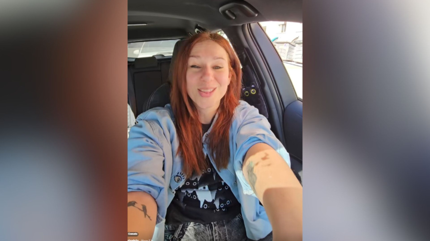 Noelia Moreno, taxista