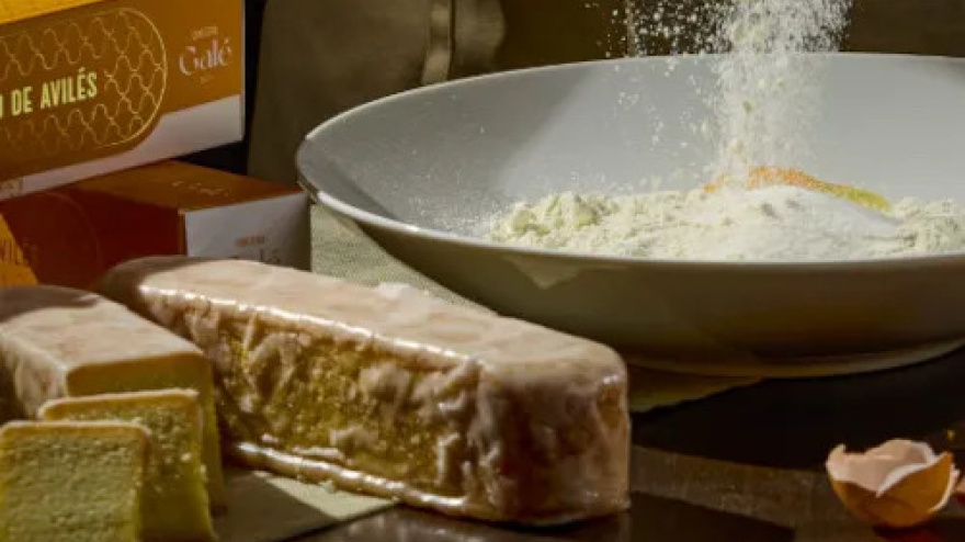 Una imagen de la elaboración del mantecado de Avilés, que busca recuperar Confitería Galé