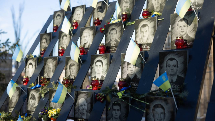 Muertos por la invasión Rusia a Ucrania. Foto Zelenski Telegram