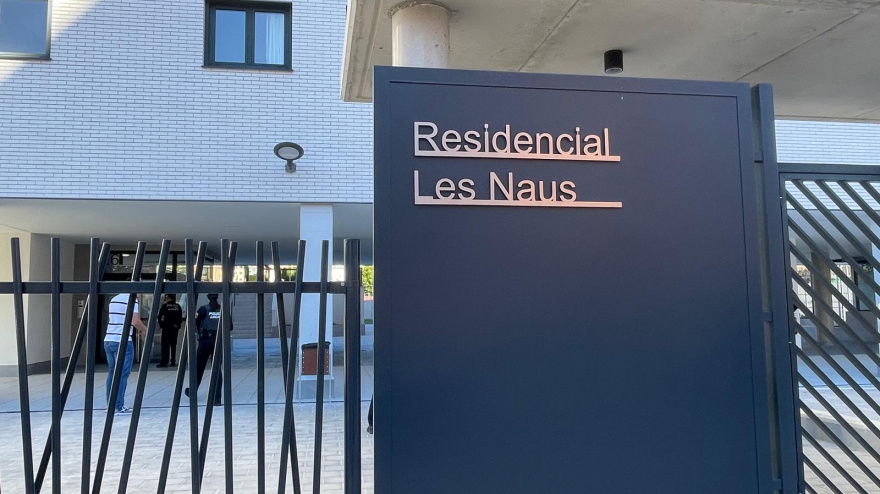 Imagen de la urbanización Les Naus la semana pasada cuando acudió la policía local