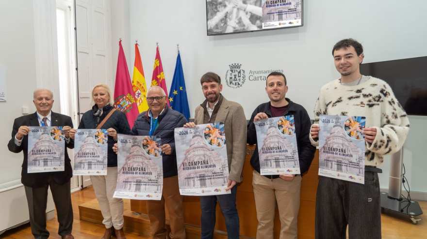 Presentación de la recogida de alimentos