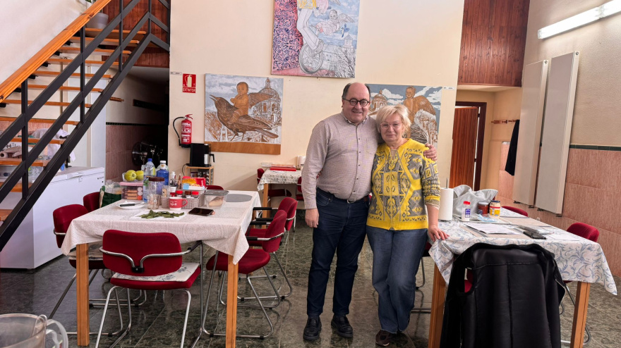 Svitlana y Manuel Muiños