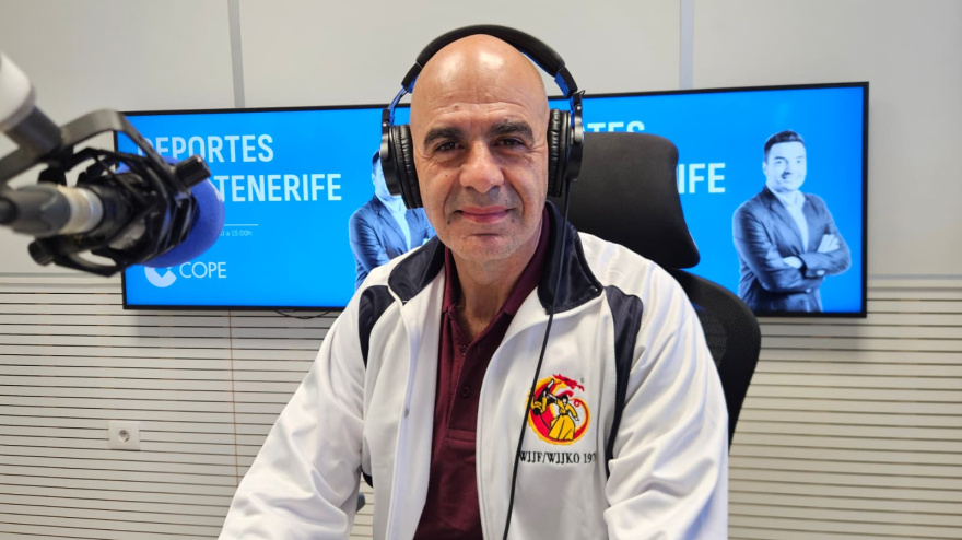 Sifu Gabriel Chávez Wang Yuu en Deportes Cope Tenerife
