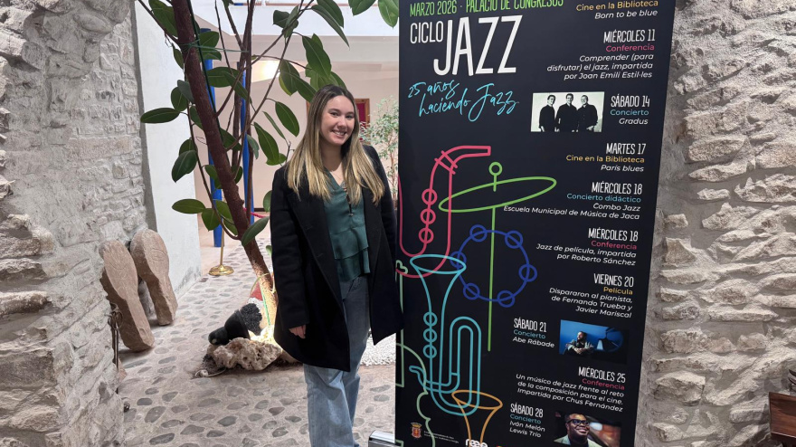 Andrea Vargas, concejal de Cultura en el Ayuntamiento de Jaca