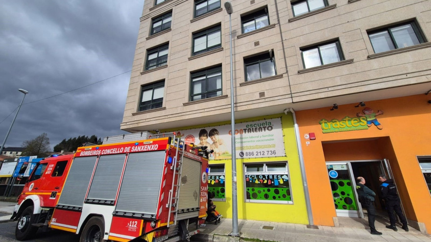 Escuela donde se produjo el desalojo