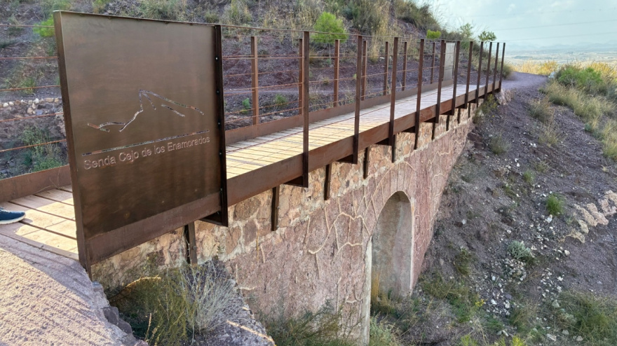 Imagen del Cejo de los Enamorados de Lorca