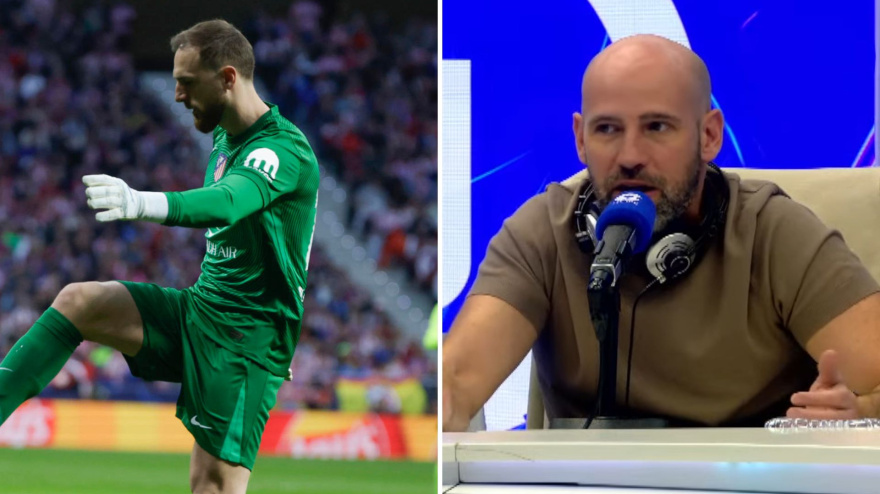 Jan Oblak y Gonzalo Miró