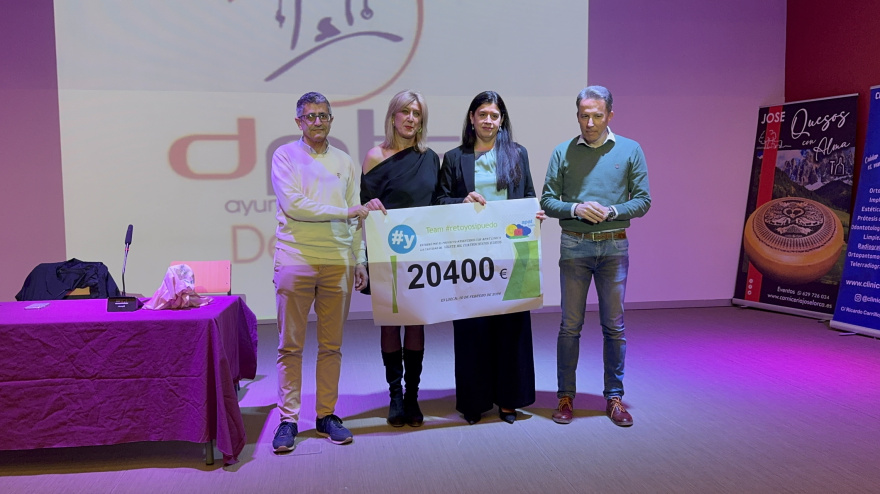 El Team #Retoyosipuedo ha logrado recaudar 20.400 euros a favor de la Asociación de Padres y Madres de Atención Temprana