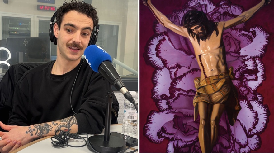 Jesús Domingo, artista del cartel de la Semana Santa de Logroño 2026