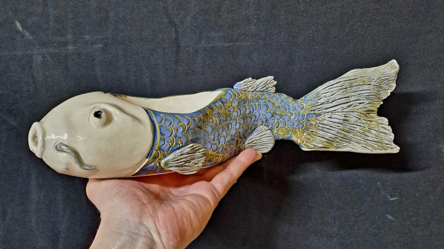 Plato diseñado por el ceramista Fran Agudo